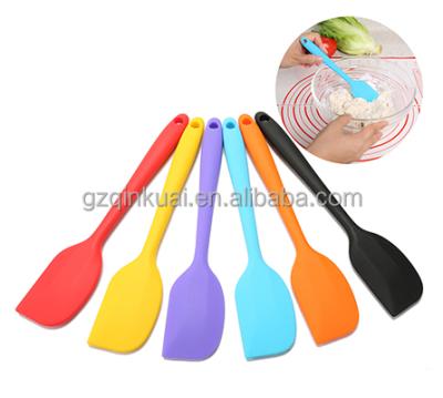 China Food Grade Disposable Silicone Heat Resistant Cooking Tools Spatula for sale