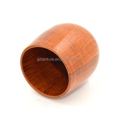 China High Qulialy Sustainable Custom Handmade Wholesale Coffee Office Wooden Mug for sale