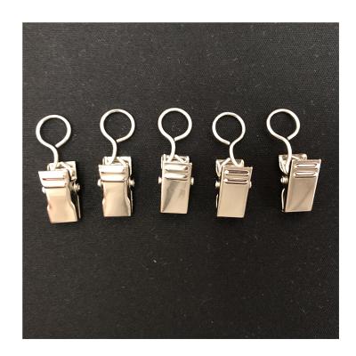 China Iron Top Sale Nickel Plating Guaranteed Premium Quality Curtain Holders Curtain Tiebacks Clips for sale