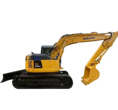 China Home\construction\agriculture\komatsu machine second hand construction used pc128 pc128-7 excavator crawler earthmoving digger for sale for sale