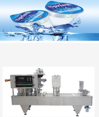 China Beverage Water / Juice Cup / Milk Automatic Liquid Filling Sealing Machine for sale