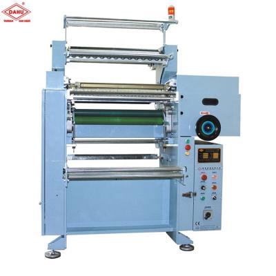 China DAHU HIGH SPEED ELASTIC BAND PLAT CROCHET KNITTING MACHINE for sale