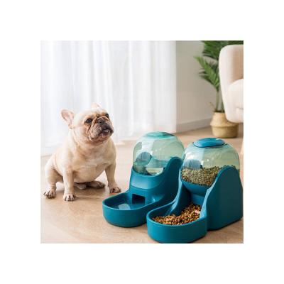 China 2022 Automatic Drinker PVC Material Smart Pet Food Dispenser Cat Dog Feeder Pet Feeder Sustainable for sale