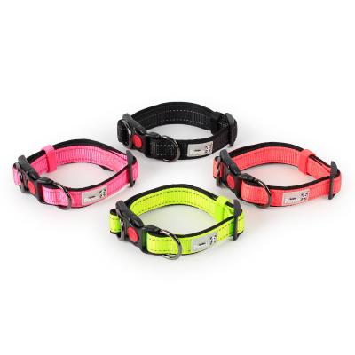 China Viable Price High Quality Classic Cheap Selling Dog Pet Nylon Collar With Plastic Buckle From Pet Products Manufacturer for sale