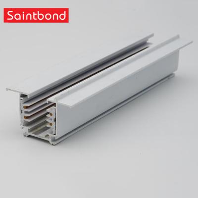 China Three Modern White Four Wire Circuit LED Recessed Track Bar For Track Lighting System for sale