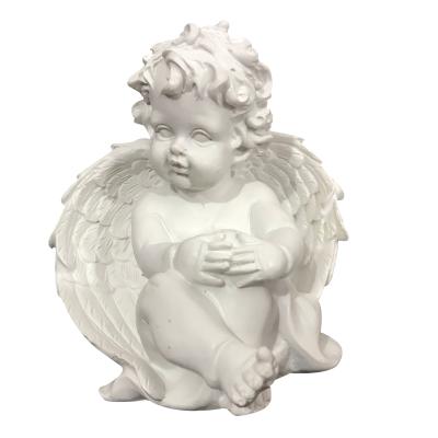 China Disposable Silicone Angel Candle Mold DIY Plaster Aromatherapy Decoration Candle Holder Resin Silicone Mold for sale