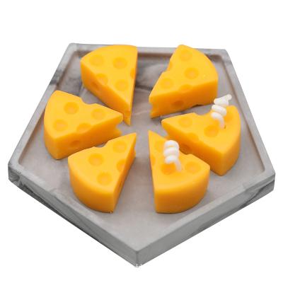 China Cheese Shape Silicone Candle Mold DIY Handmade Soap Mold Making Candle Cake Chocolate Silicone Resin Mold for sale