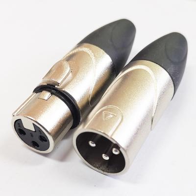 China audio & Video XLR Male Connector And Female Connector Microphone XLR 3pin Connector for sale