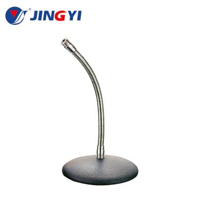 China Professional Customized Lightweight Chrome Desktop Goose Neck Microphone Stand MC048 MIC for sale