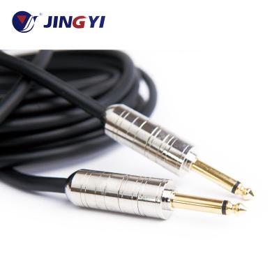 China Pro audio speaker cable factory direct OEM/ODM male to male guitar cable jack 6.35 instrumentation cable price for sale