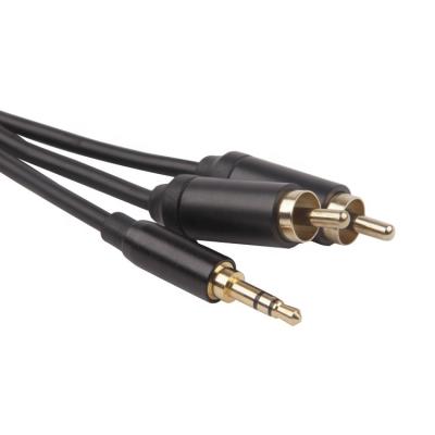 China Professional Audio Video Microphone 3.5mm Stereo To RCA Microphone Wholesale High Quality Cable for sale