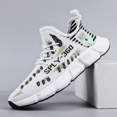 China Comfortable Casual Shoes 2021 New Design Black White Orange Custom Men Fashion Sneakers Comfortable Sports Shoes for sale