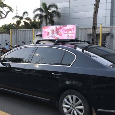 China Outdoor made in China top quality car led sign message display car roof led display advertising for sale