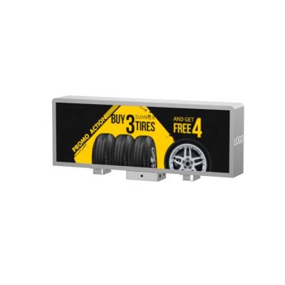 China HXTECH Outdoor Advertising DC 12V Input Customizable 960X320mm Taxi Top Roof Top LED Board for sale