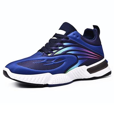 China Dropshipping Breathable Jogging Shoes 2021 Fashion Trend Outdoor Male Sports Shoes Casual Comfortable Colorful Bottom Sneaker for sale