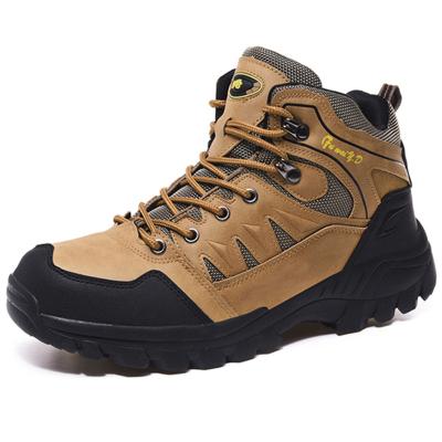 China Dropshipping Waterproof Mens Shoes Mountaineer Sneakers Men Outdoor Climbing Hiking Camping Walking Waterproof Hiking Shoes for sale