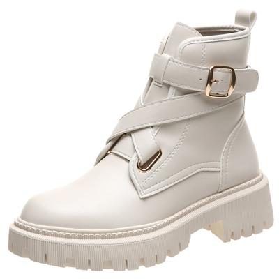 China New Dropshipping Thermal Women's Chunky Sole Boots Fashion Shoes Women's Shoes for sale