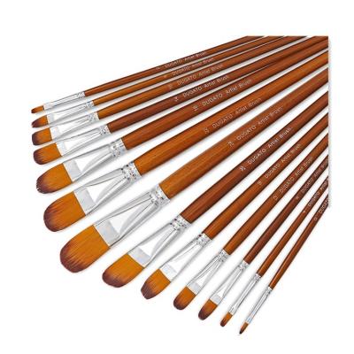 China Artist Painting Professional Drawing Tool Watercolor Brush Set Bag Body Paint Hair for sale