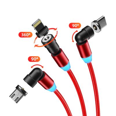 China Wholesale 2.4A Micro C Charger Android Adapter Phone Kabel USB Data USB Cord Fast Charging Magnetic Cable for sale