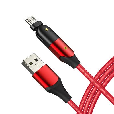 China For Electric Micro USB Port Product New Arrival Micro Cable 180 Degree Fast Charging Cord Android USB Data Charger For Mobile Phone for sale