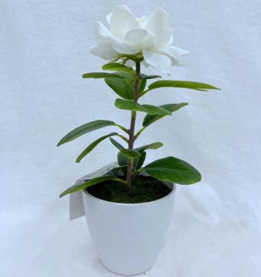 China Jasmine Pu Artificial Flowers White Large Real Touch Indoor High Quality Wedding Party Table Centerpiece Decorations.Gifts.For Home Decoration for sale