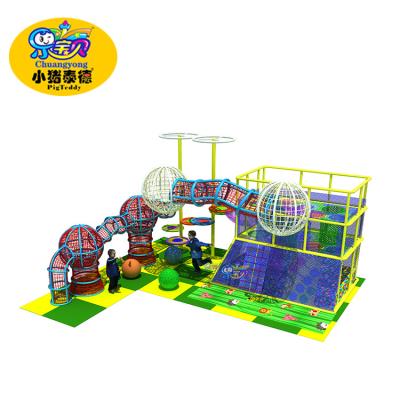 China High Capacity Indoor Obstacle Course Equipment For Preschoolers for sale