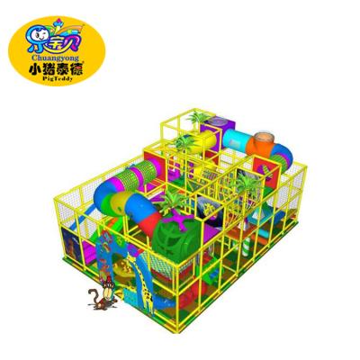 China Adventure Play Indoor Obstacle Course Equipment For Shopping Mall for sale