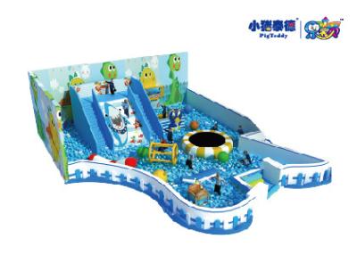 China Parque temático inflable de la caja fuerte de las bolas del hoyo de la bola de los niños del océano millón por diversión en venta