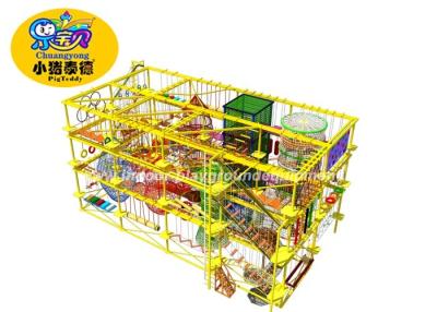 China Weather Resistant Indoor Obstacle Course Equipment For Children 5 - 14 Years Age for sale