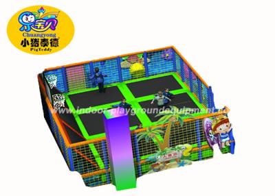 China Durable Jumping Trampolines Park Equipment / Kids Indoor Playground for sale