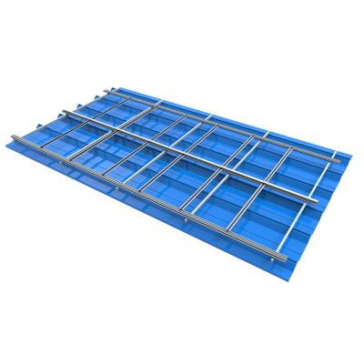 China Alloy BIPV Aluminum Solar Roof Frames Solar Mount System Roof Repair System for sale