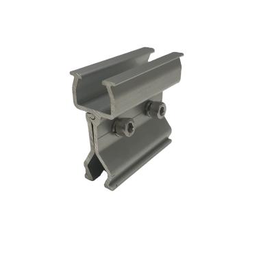 China Aluminum Alloy & 304 Stainless Steel Solar Panel Roof PV Mounting Sheet Railless Mount Roof Clamps for sale