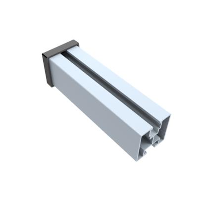 China 6005-T5 Aluminum Solar Panel Mounting Aluminum Rail for sale