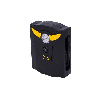 China Unique Design 24 Type Vehicle Tire Inflator 2023 Small Size 101-150Psi Inflator Car Compressor With Cigarette Light And Convenient Inflation Port for sale