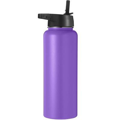 China Wholesale 24oz Stainless Steel Thermos HONESTTREE Vacuum Double Wall Travel Camping Outdoor Water Bottle With Straw for sale