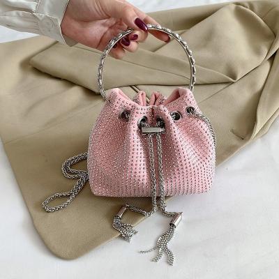 China 2023 High Quality Bags Cross - Body Crystal Women Bucket Handbags And Famous Brands Ladies Handbags Designer Handbags For Women Luxury for sale