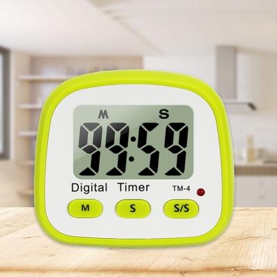 China Sustainable Cooking Kitchen LCD Timer Clock Countdown Digital Kitchen Mechanical Timers for sale