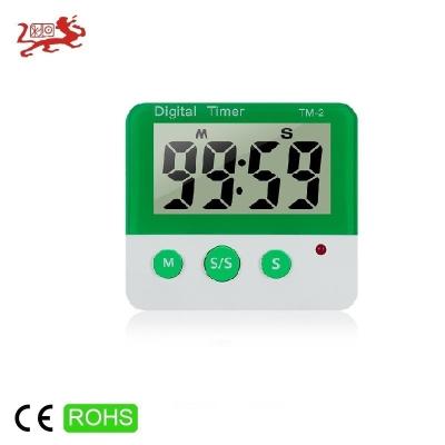 China Countdown Timer LCD Display Timer Alarm Signaling Countdown Indicator Light Viable Electric Kitchen Digital Timer for sale