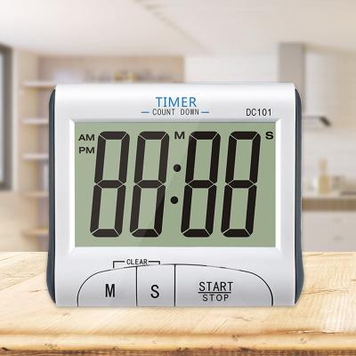 China Sustainable Kitchen Countdown Timer Multi Function LCD Digital Kitchen Countdown Timer for sale