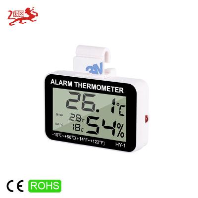 China Modern New Design Refrigerator Thermometers Humidity Reptile Tanks Hygrometer Thermometer With Hook for sale