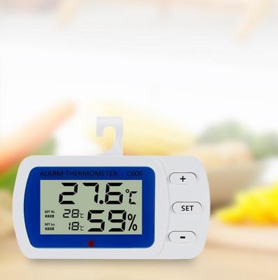 China Humidity Display Temperature Digital LCD Thermometer Meter Humidity Digital Home Fridge Thermometer for sale