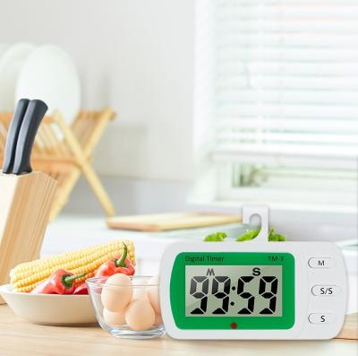 China Viable Hot Selling Stopwatch Count Down Timer Function Digital Kitchen Cooking Oven Mini Led Alarm Clock Timer for sale