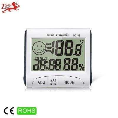 China High Quality Eco-friendly Digital Auto Hygrometer Room LCD Indoor Thermometer for sale