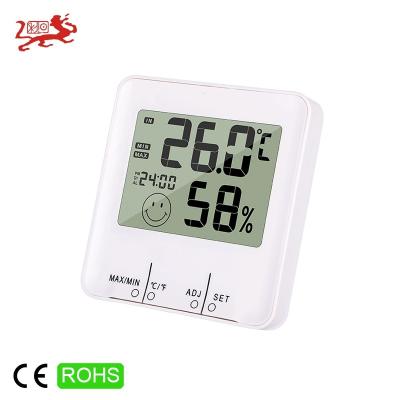 China Portable Mini Size Indoor Thermometer And Max-Min Memory Function LCD Display Hygrometer Cheap Price for sale