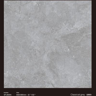 China Clasico gris 800x800mm porcelana de losas de azulejos de suelo de comedor en venta