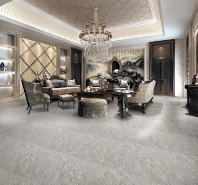 Cina Mattonelle leggere di Grey Stone Look Porcelain Floor, piastrelle per pavimento rustiche 600*600mm in vendita