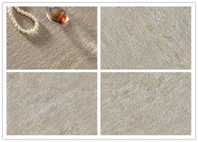 China Elegant Glazed Sandstone Porcelain Tiles Wall Decoration Yellow Beige Color for sale