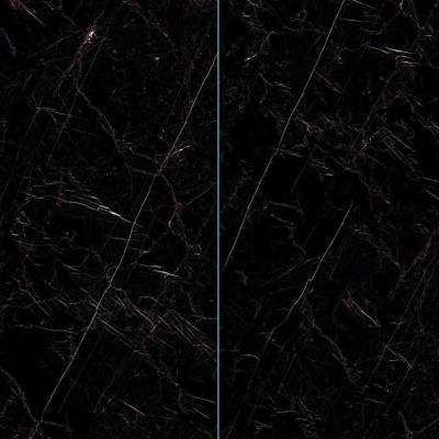 China Black Slate Large Format 12mm 1600x3200mm Indoor Porcelain Tiles for sale