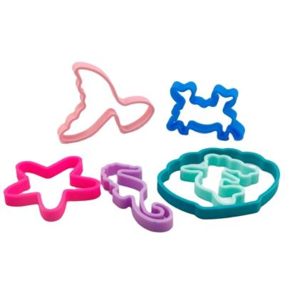 China Toy High Quality Cheap Soft Animal Shape Rubber Bands Multicolor Elastic Hair Bands For Kids for sale