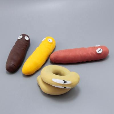 China Eco-friendly Hot Selling TPR Amazon Tpr Compression Simulation Poop Stretching Toys For Relieve Stress for sale